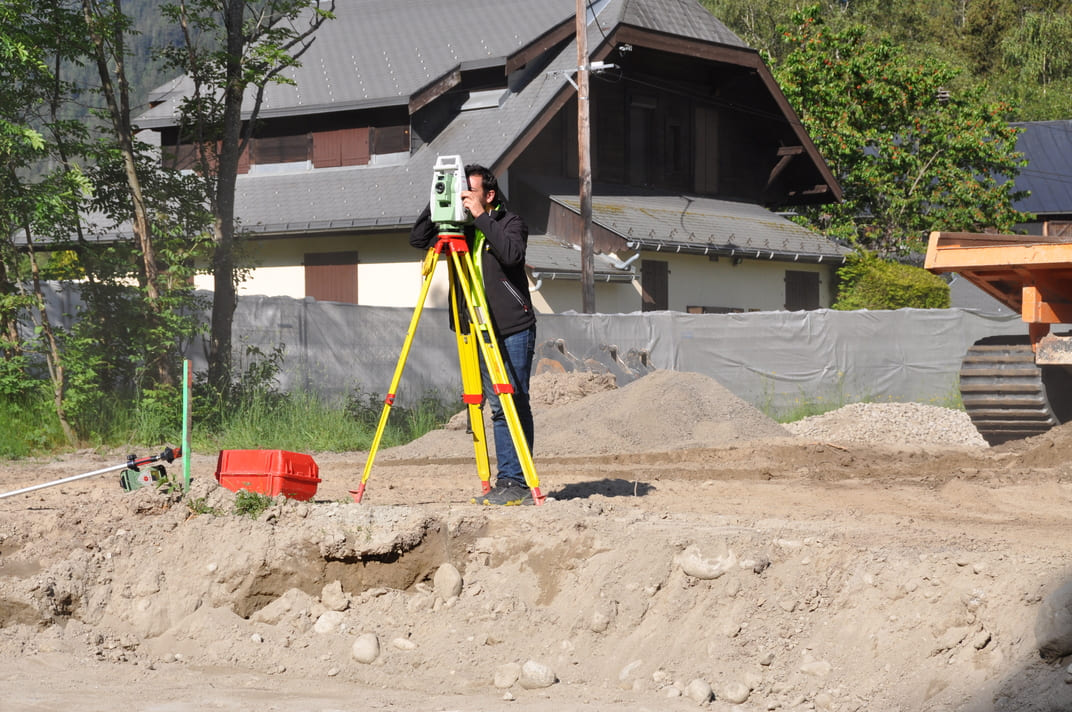 Ingénieur sur chantier